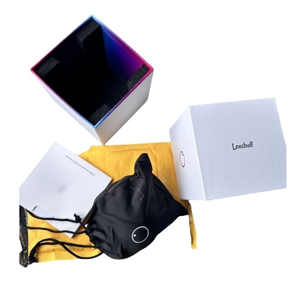 Lensball Pocket60mm,K9 Clear Crystal Ball photo Sphere + Microfiber Bag - Picture 5 of 6